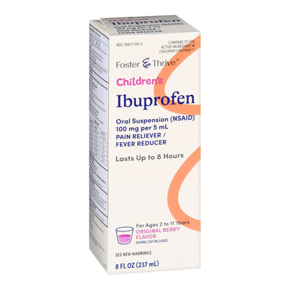 Foster & Thrive™ Children's Ibuprofen Oral Suspension Original Berry, 8 ounces