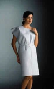 Graham Medical Products 70281N Patient Exam Gown Child Size White Disposable