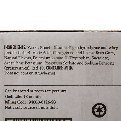 Gelatein® 20 Fruit Punch High Protein Gelatin, 4-ounce cup