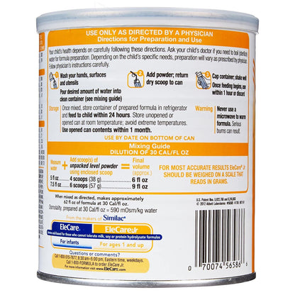 EleCare® Jr Vanilla Pediatric Nutrition Powder, 14.1-ounce can