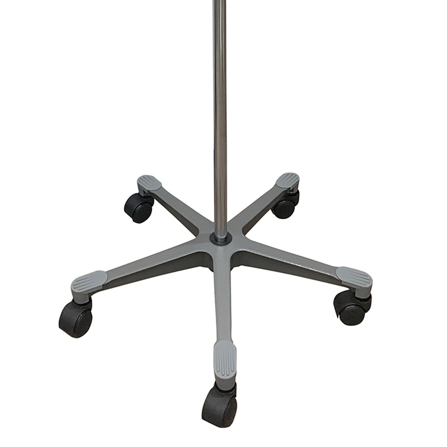 IV Stand Floor Stand 2 Hooks 5 Legs with Casters