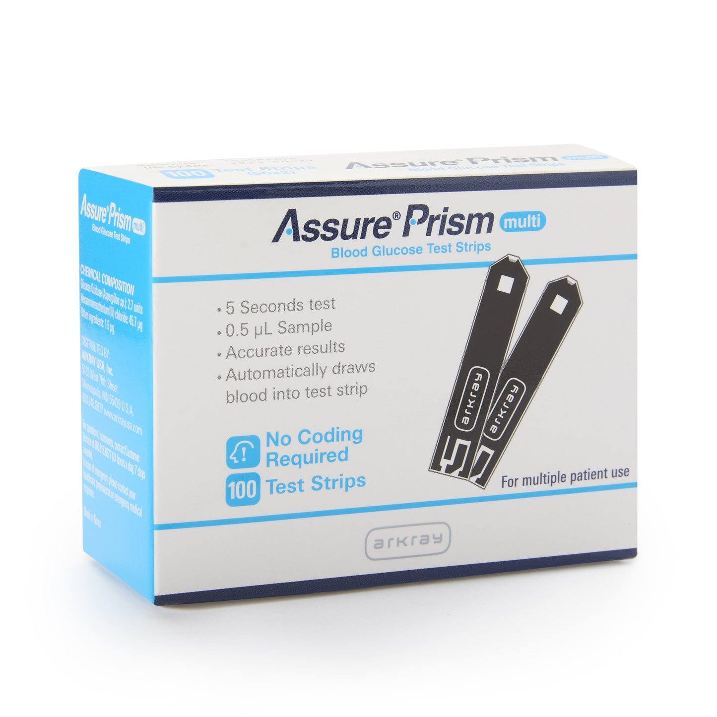 Assure® Prism Multi Blood Glucose Test Strips