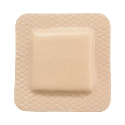 McKesson Lite Hydrocellular Foam Dressings w/ Border & Silicone Adhesive, 3 x 3"