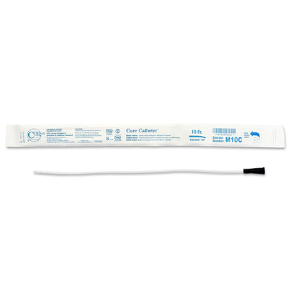 Cure Catheter™ Urethral Catheter, 10 Fr., Male, Coude