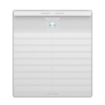 Withings Inc WBS08-WHITE-ALL-INTER Body Scan Wifi Smart Scale, White