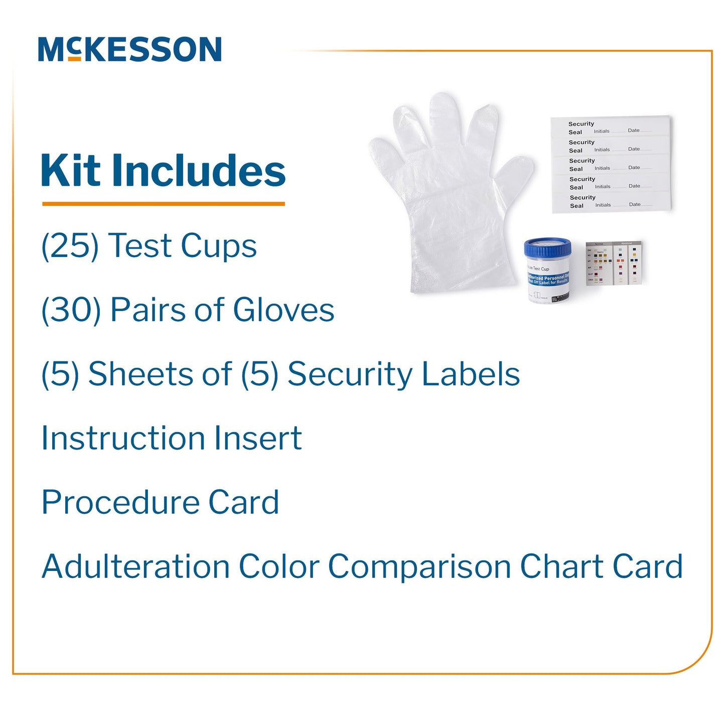 McKesson 10-Drug Panel with Adulterants Drugs of Abuse Test