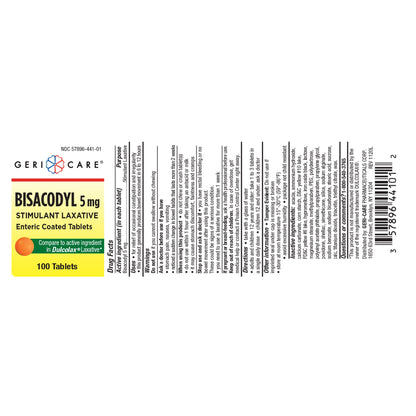 Geri-Care® Bisacodyl Stimulant Laxative