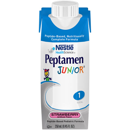 Nestle Healthcare Nutrition 7.98717E+11 Peptamen Junior with Prebio1 Peptide-Based Formula, Strawberry