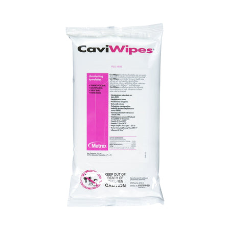CaviWipes1 Surface Disinfectant, Alcohol Based, nonsterile, Disposable