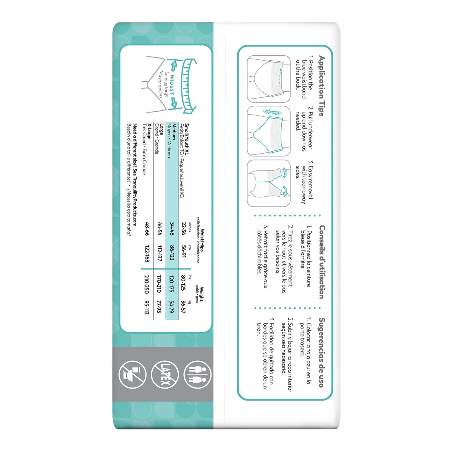 Select® Heavy Protection Absorbent Underwear, Medium