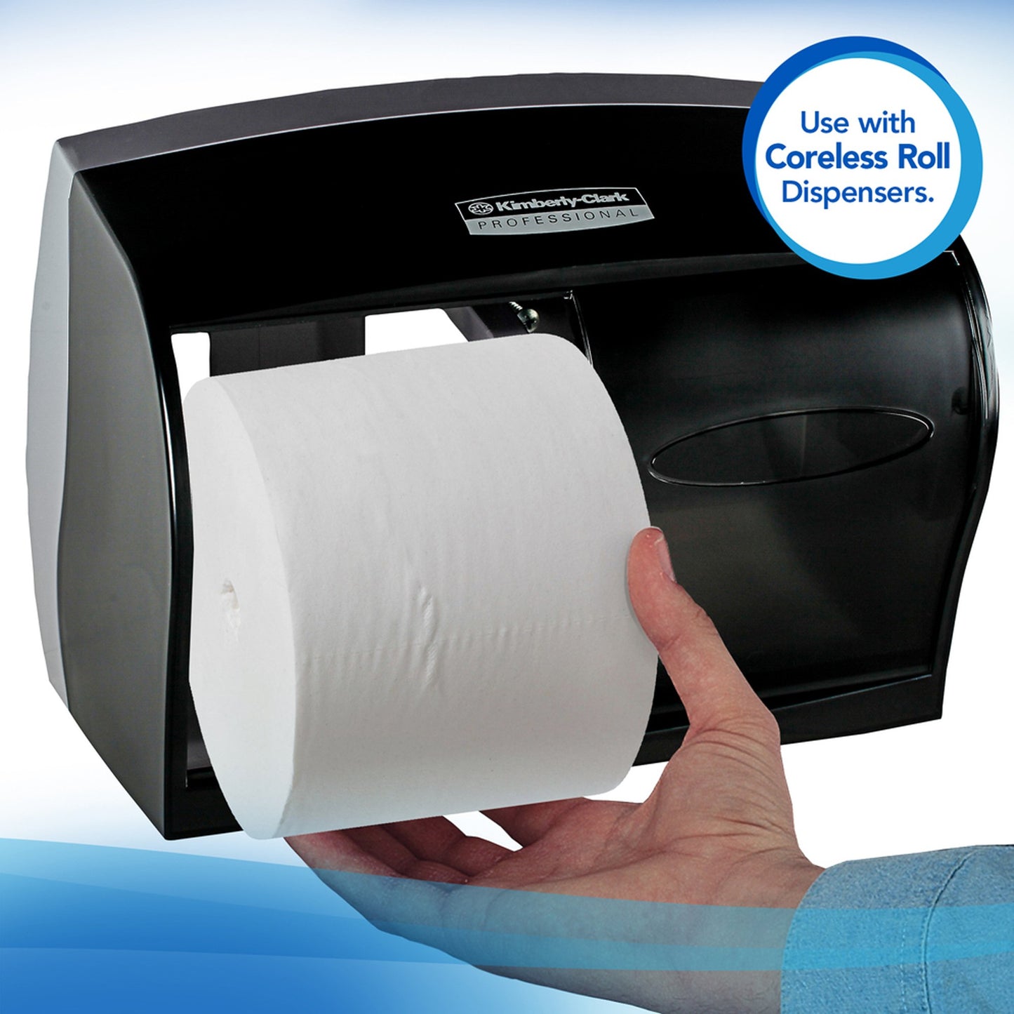 Scott Essential Toilet Tissue, 2-Ply, Standard Size, Coreless Roll