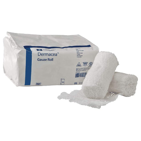 Cardinal 441124 Dermacea Fluff Bandage Roll, 2 Inch x 4-1/8 Yard, 3-Ply