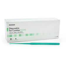 McKesson Ear Curette, 4 mm, Round Tip