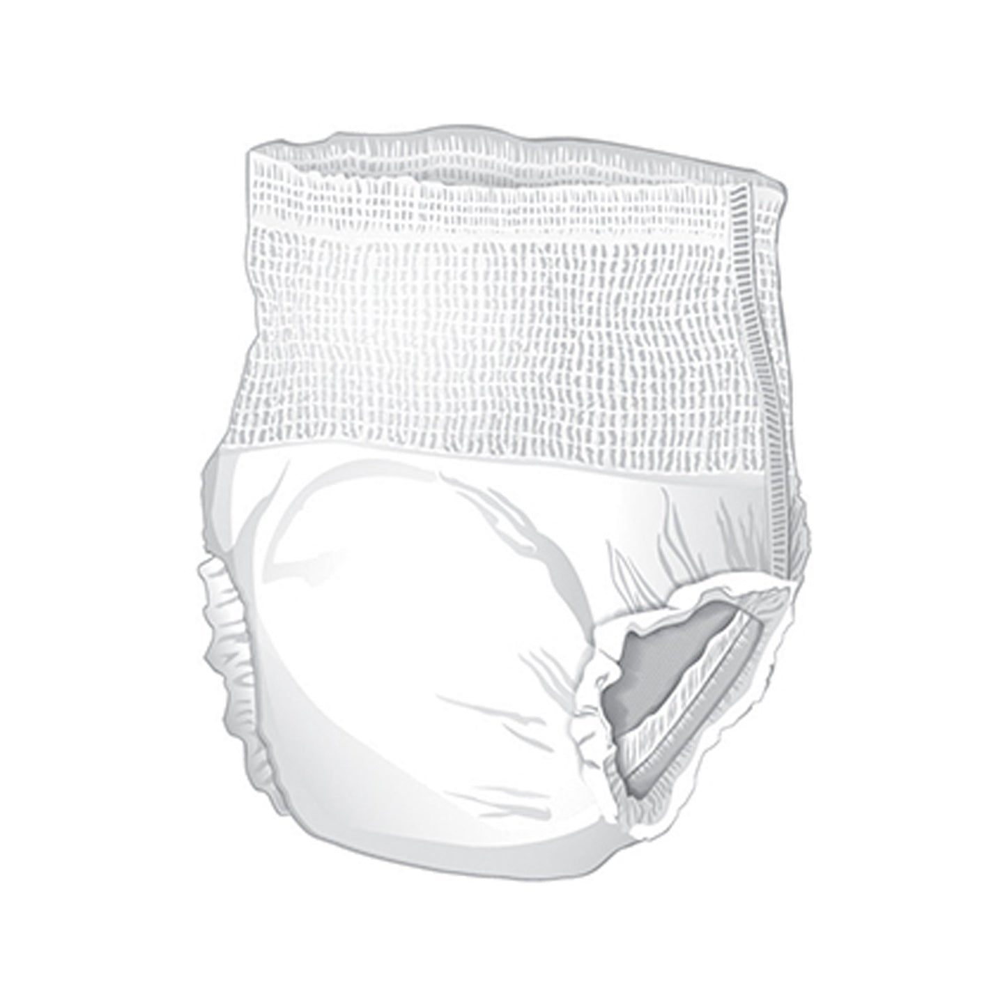 McKesson Extended Wear Maximum Absorbency Underwear, Medium