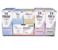 Ethicon 1713G Prolene Polypropylene, Reverse Cutting Needle, Monofilament