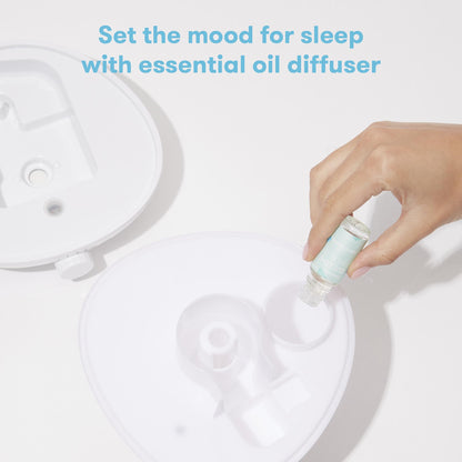 BreatheFrida Humidifier with Deiffuser and Nightlight 0.5 Gallon Tank Adult / Pediatric