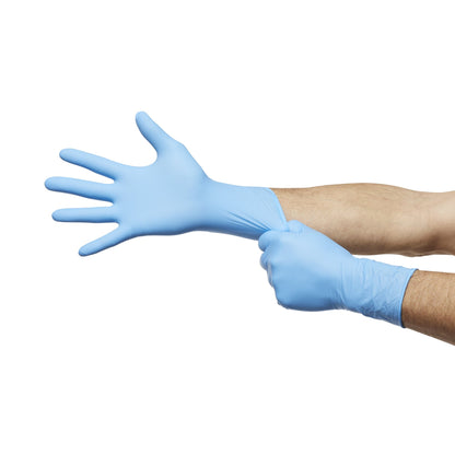 McKesson Confiderm® 6.5CX Nitrile Extended Cuff Length Exam Glove, X-Large, Blue