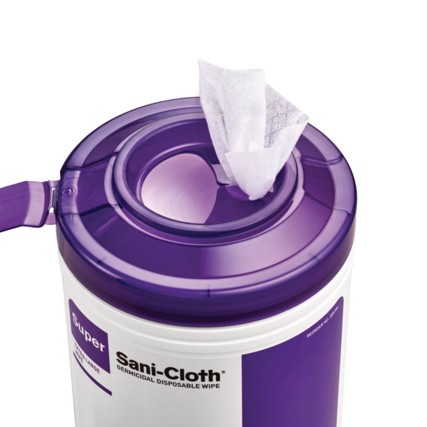 Super Sani-Cloth® Extra Large Germicidal Disinfectant Wipes, Canister, 75 ct.
