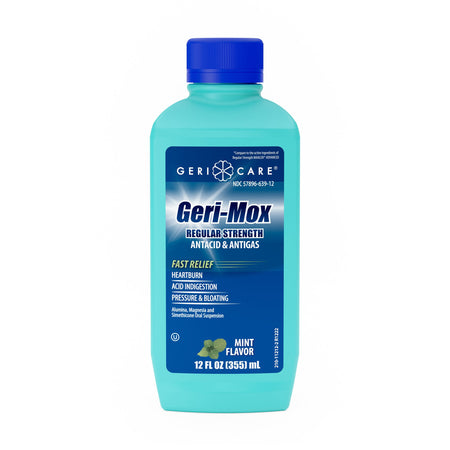Geri-Care QMLX-12-GCP Geri-Mox Aluminum Hydroxide / Magnesium Antacid