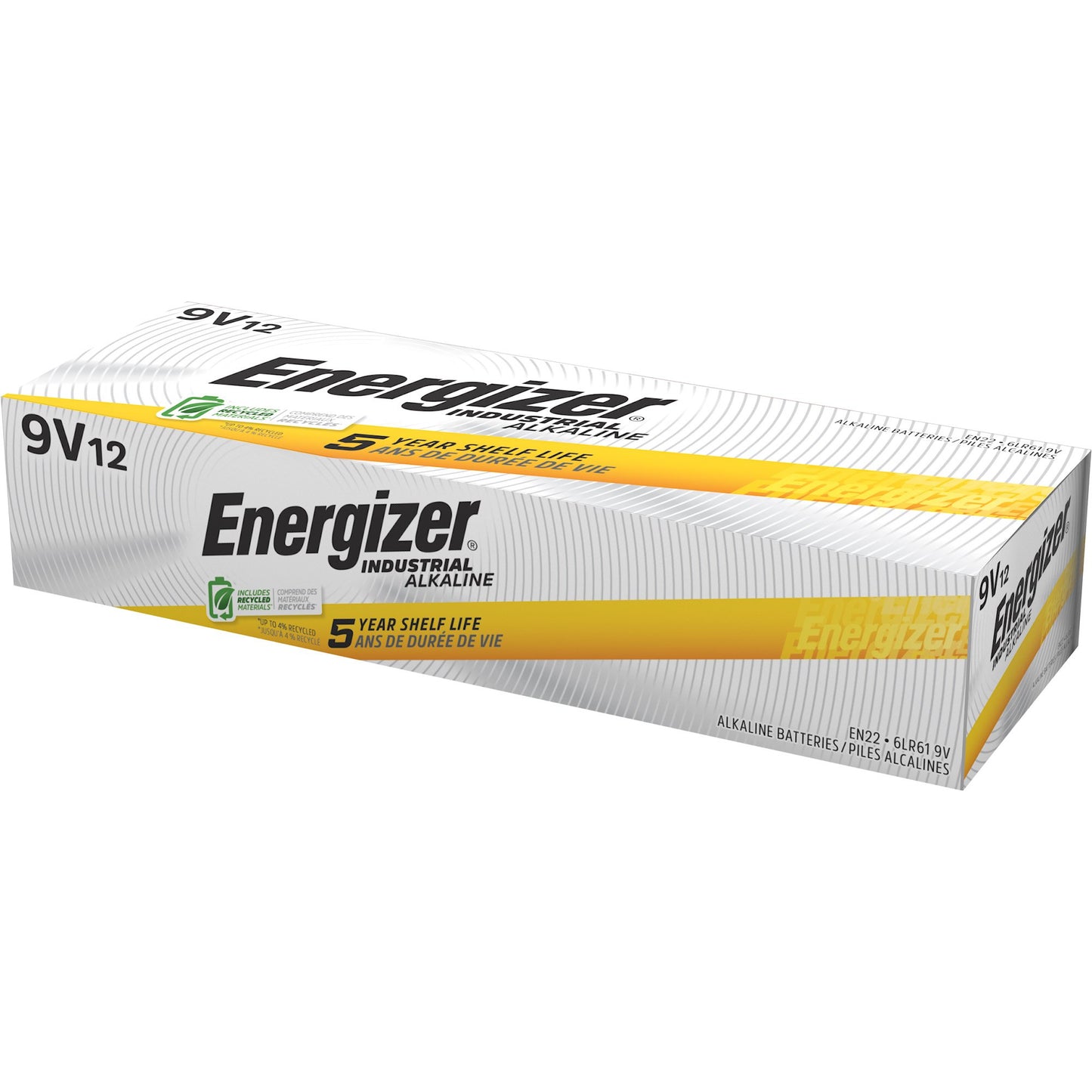 Energizer® Industrial® Alkaline Battery, 9V