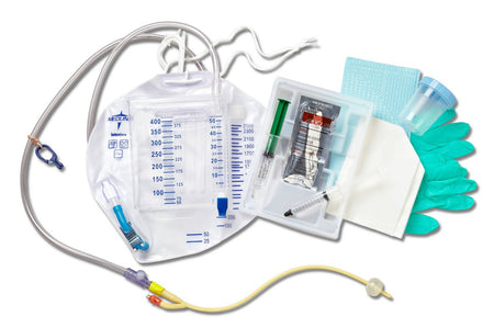 Medline DYND11008 Indwelling Catheter Tray, 18 Fr., Closed System / Foley