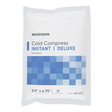 McKesson Deluxe Soft Cloth Instant Cold Pack, 5½ x 6¾ Inch