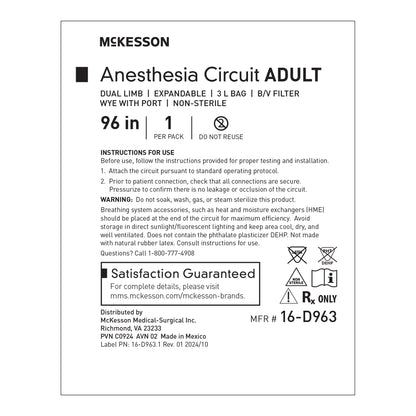 McKesson Anesthesia Circuit