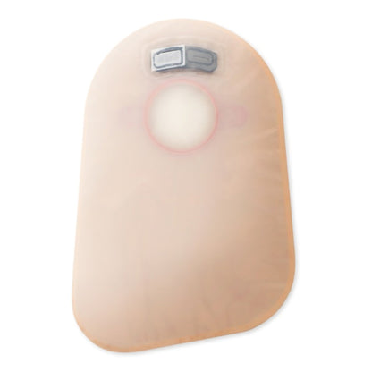 New Image™ 2-Piece Transparent Ostomy Pouch, Pre-cut to Fit 44 mm Stoma, Green