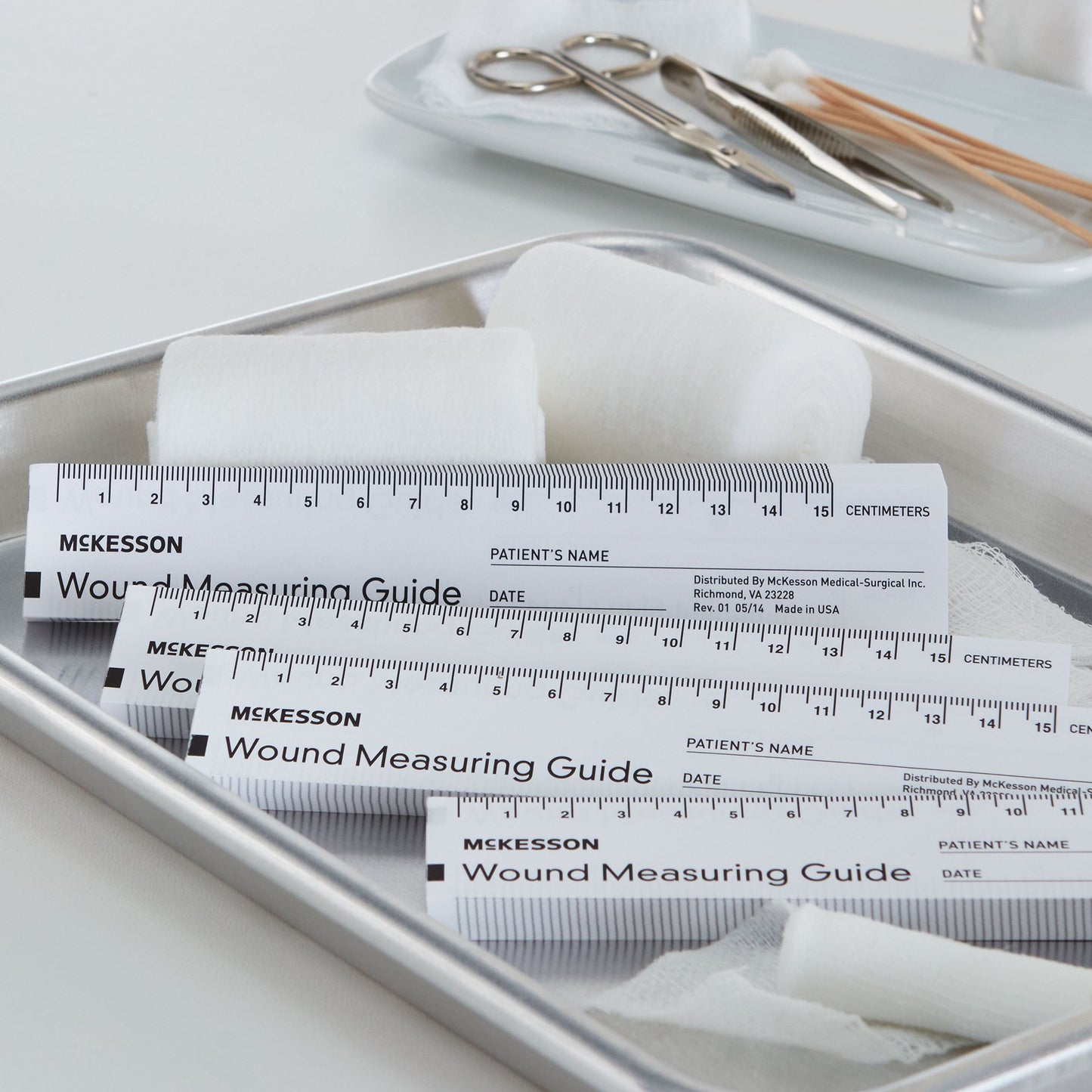 McKesson Nonsterile Paper Wound Measuring Guide, 6 Inch by McKesson Brand product image - view 3