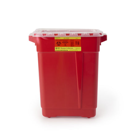 BD 305616 Multi-purpose Sharps Container, 9 Gallon, 18-1/2 x 17-3/4 x 11-3/4 Inch