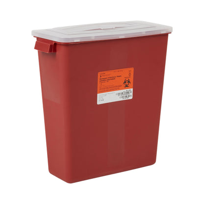 McKesson Prevent® Multi-purpose Sharps Container, 3 Gallon, 13.5 x 12.5 x 6 Inch