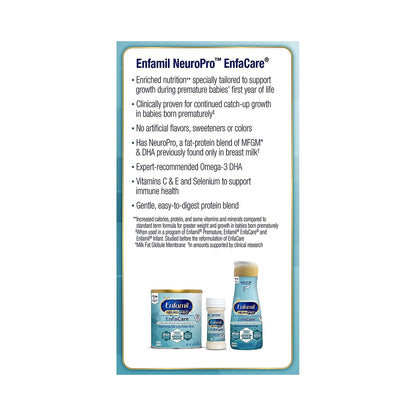 Enfamil® NeuroPro™ EnfaCare® Ready to Use Infant Formula, 2-ounce bottle