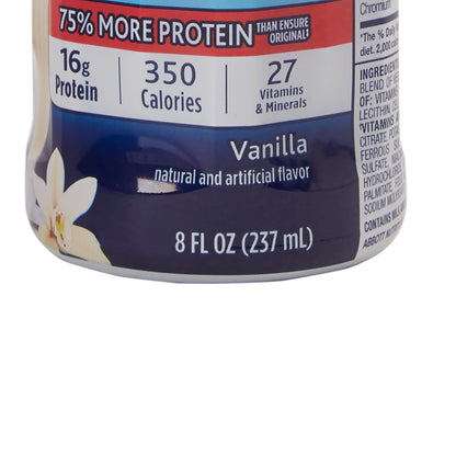 Ensure® Plus Nutrition Shake, Vanilla, 8-ounce bottle