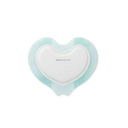 Coloplast 37547 Biatain Silicone Fit Silicone Foam Dressing, 6 x 7-3/4 Inch