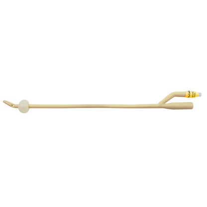Foley Catheter TruCath® 2-Way Coude Tip 5 mL Balloon 20 Fr. Silicone Elastomer Coated Latex