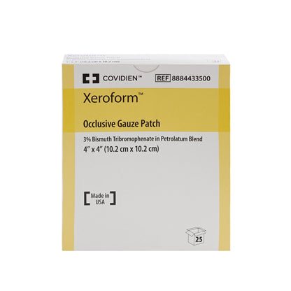 Xeroform® Occlusive Petrolatum Impregnated Dressing, 4 x 4 inch