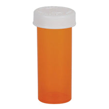 Ezy Dose® Push & Turn Amber Prescription Vial, 30 Dram Capacity