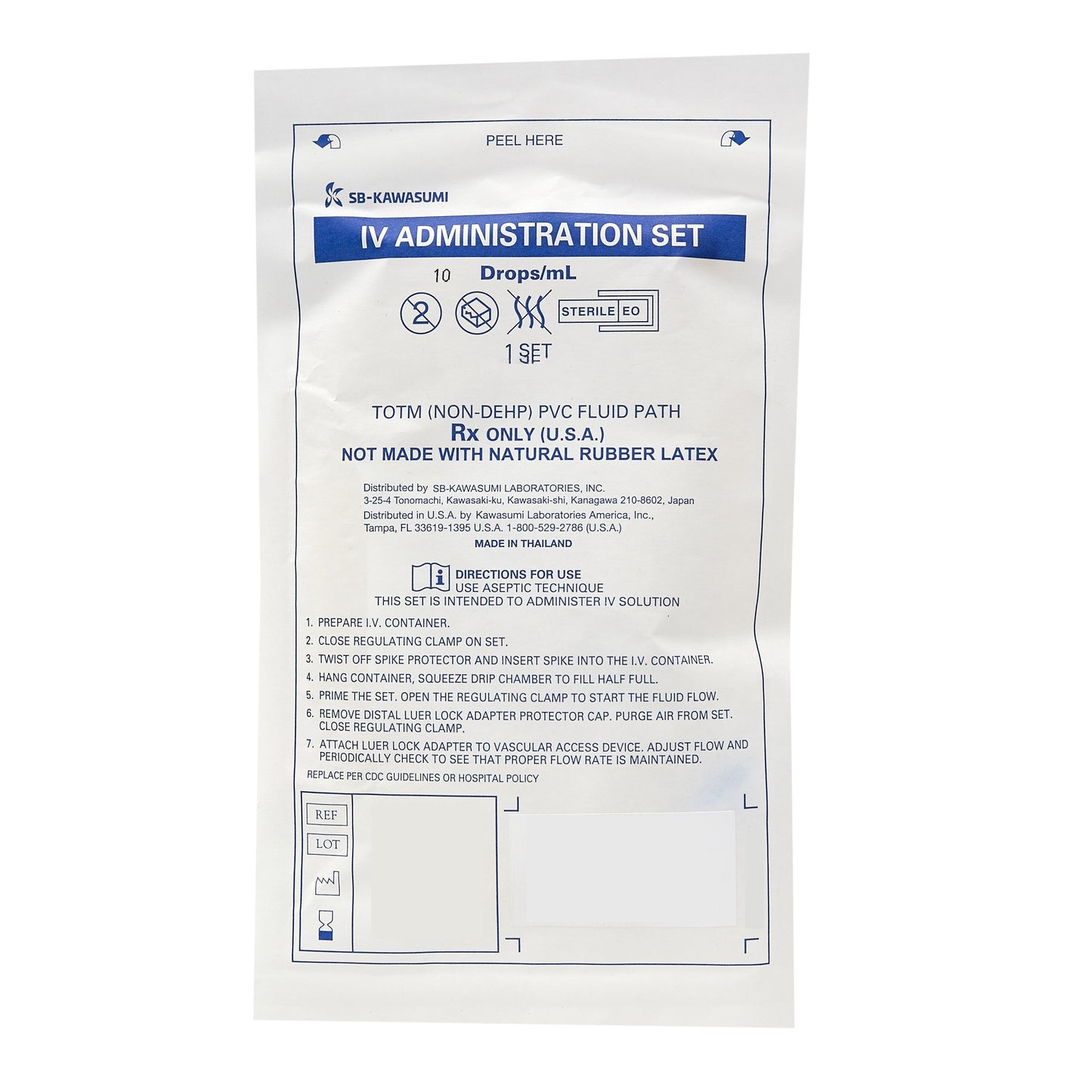 Kawasumi Laboratories Administration Set