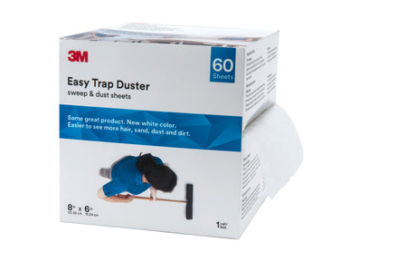 3M 59152W Easy Trap Sweeping and Dusting Sheets, Recycled Content