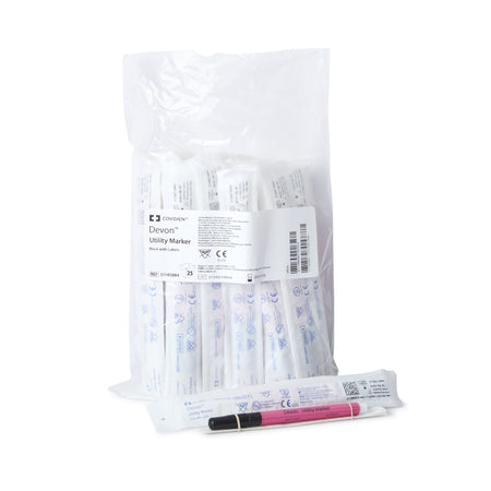 Cardinal 31145884 Devon Surgi-Mark Surgical Utility Marker, Regular Tip, Sterile