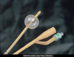 Bard 123616A Bardia Silicone Coated Foley Catheter, 16 Fr., 30 cc