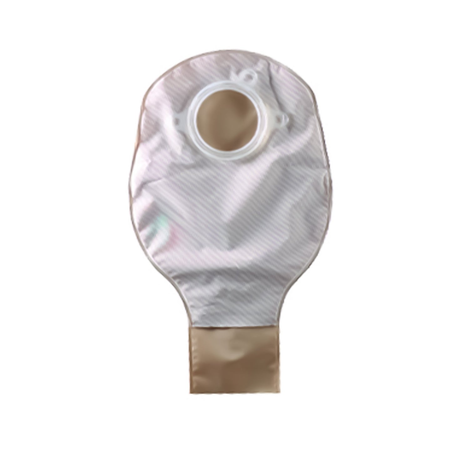 Sur-Fit Natura® Two-Piece Opaque Ostomy Pouch, 10 Inch Length, 1¼ Inch Flange