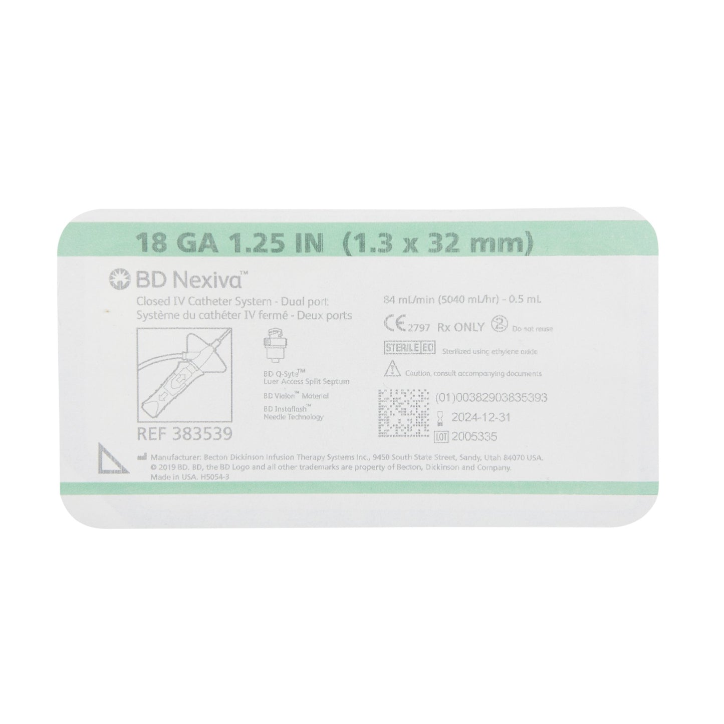Nexiva™ Closed IV Catheter