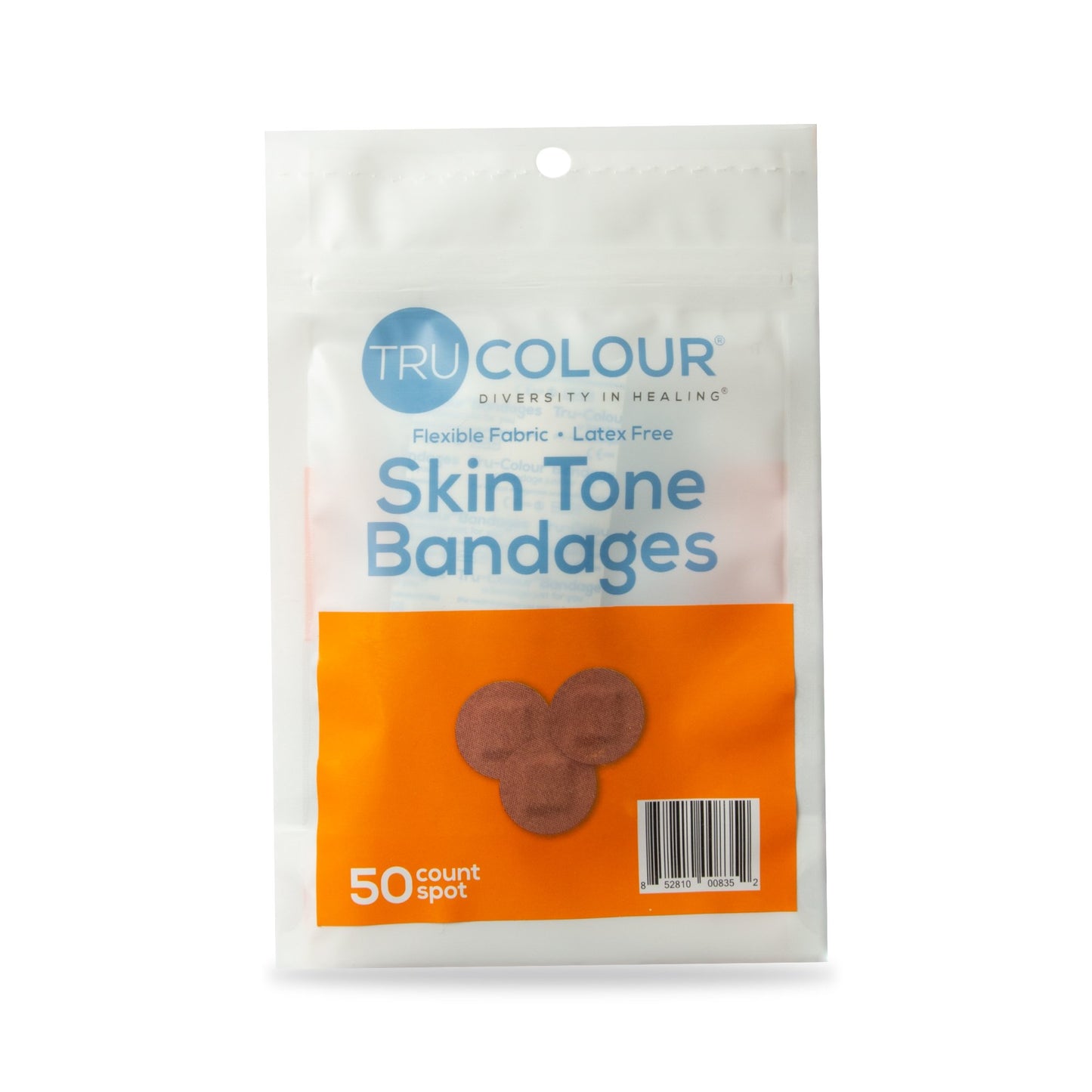 TruColour® Brown Adhesive Strip, Spot
