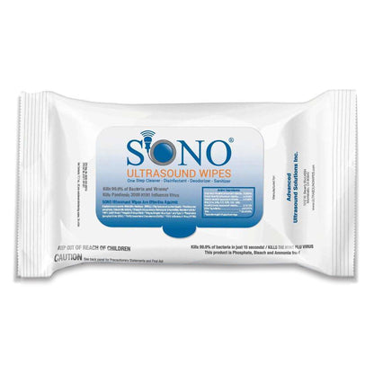Sono Premoistened Surface Disinfectant Cleaner Wipes by Advanced Medical Resources LLC product image