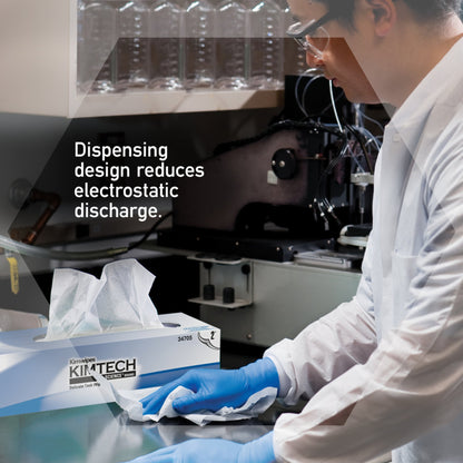 Kimtech Science™ Kimwipes™ Delicate Task Wipes, 2 Ply, 11.22 x 12.39 Inch