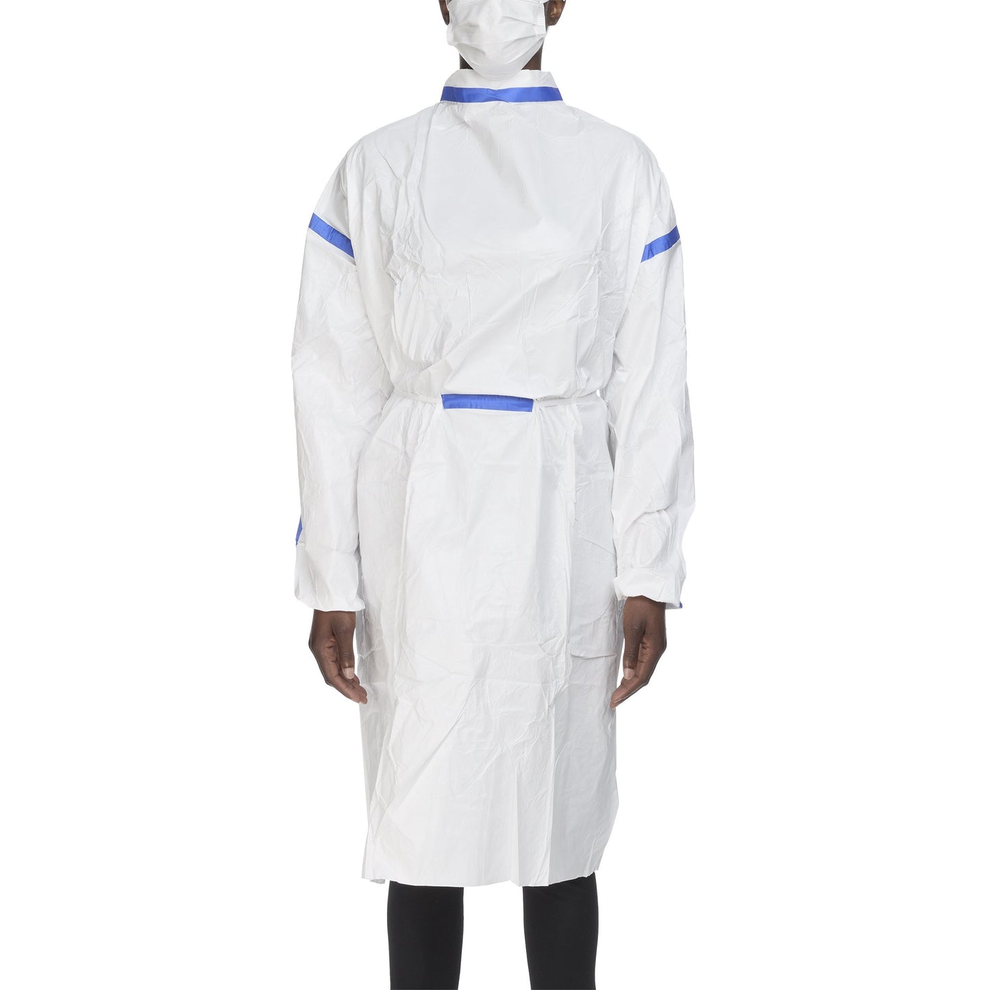 Chemotherapy Procedure Gown One Size Fits Most White Sterile ASTM F739-12 Disposable