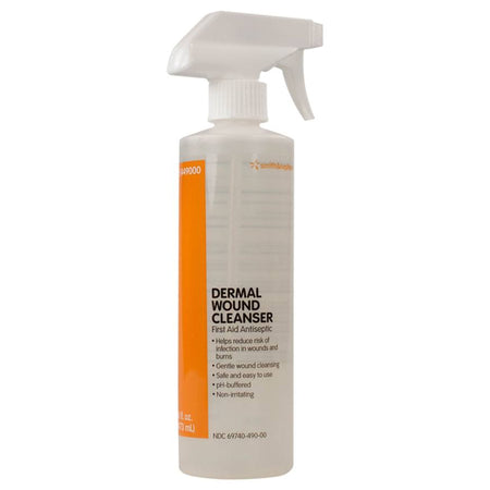 Smith & Nephew 449000 Dermal Wound General Purpose Wound Cleanser, 16 oz. Spray Bottle