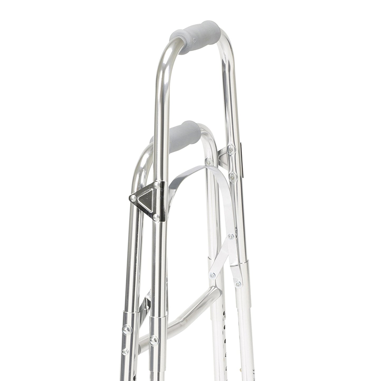 drive Hemi Aluminum Side Step Folding Walker, 29 - 37 Inch Height by Drive Medical product image - view 3