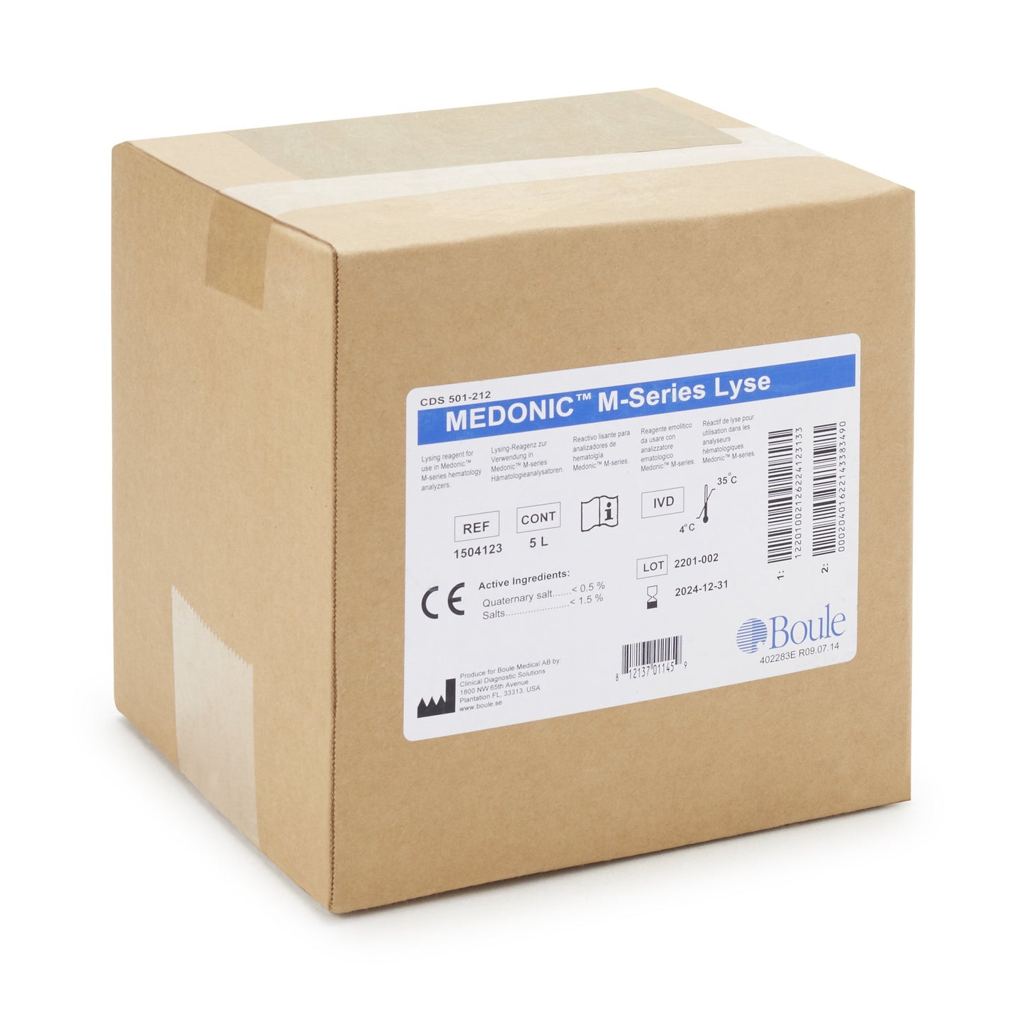 CDS Medonic™ M-Series Reagent, Lyse test